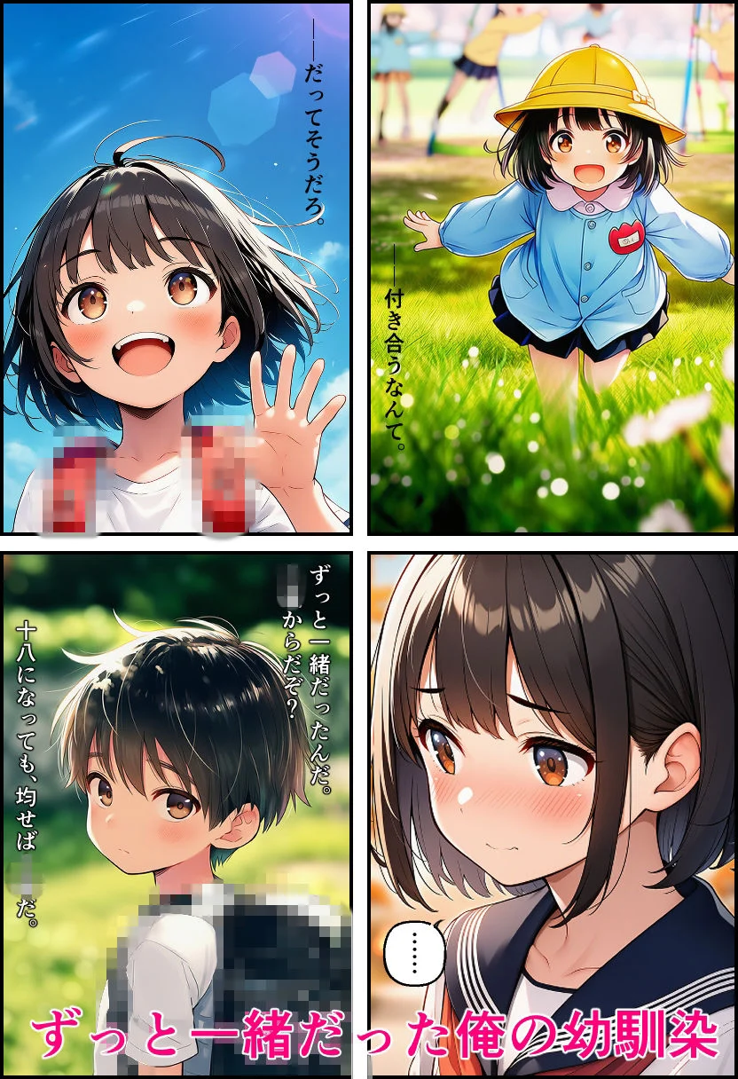 【本編130p】処女幼馴染とセックスしないと出られない部屋で幼馴染をやめるまで（はーと） 画像2