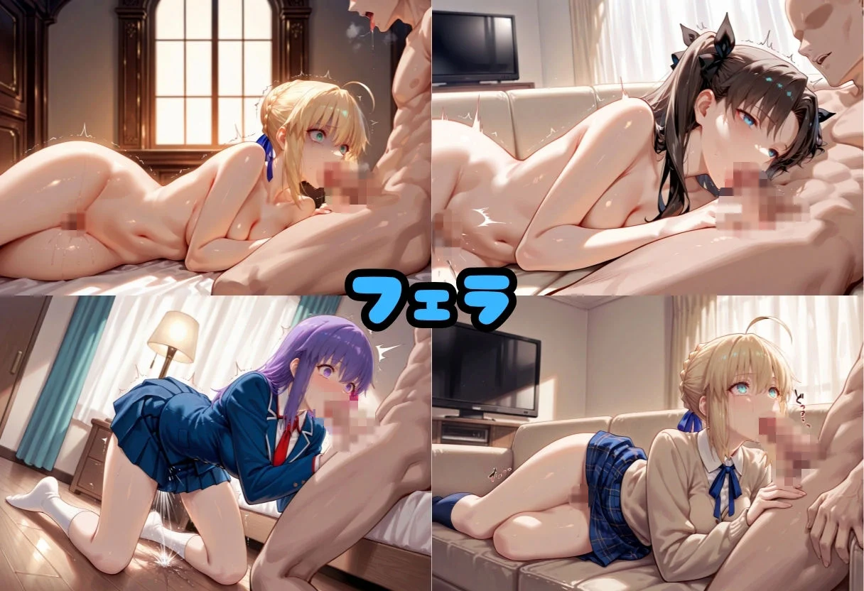 穴モテ風紀委員―制服に秘めた禁断の務め  Fate stay night編 画像4