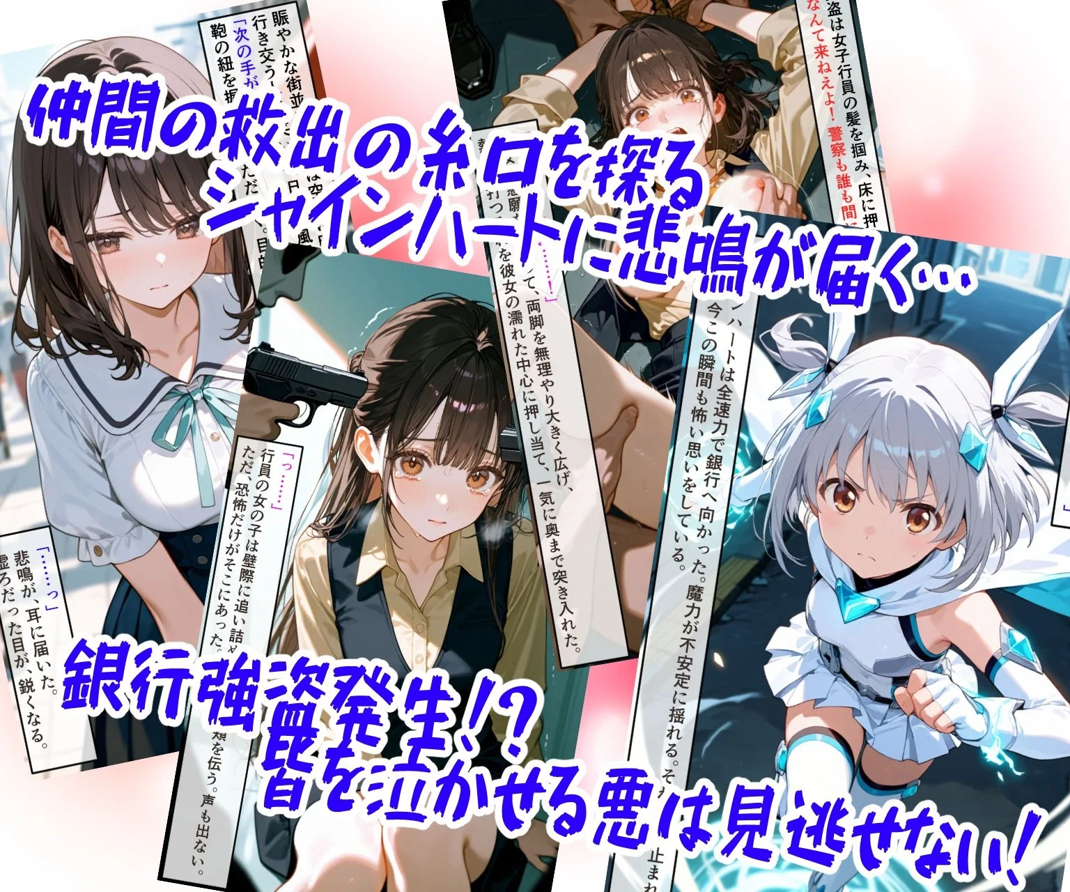 魔法少女シャインハート2 -守るべき人々から犯●れる少女- 画像3