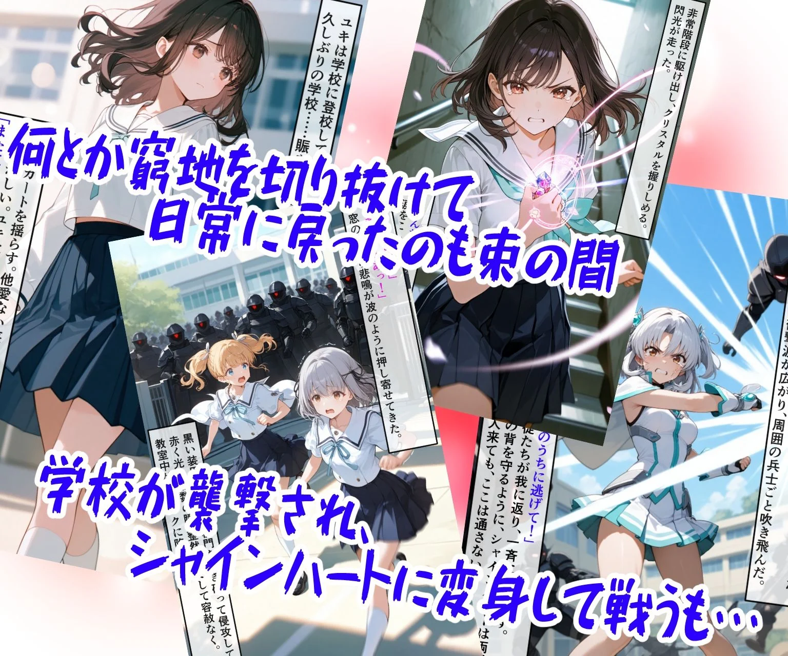 魔法少女シャインハート2 -守るべき人々から犯●れる少女- 画像6